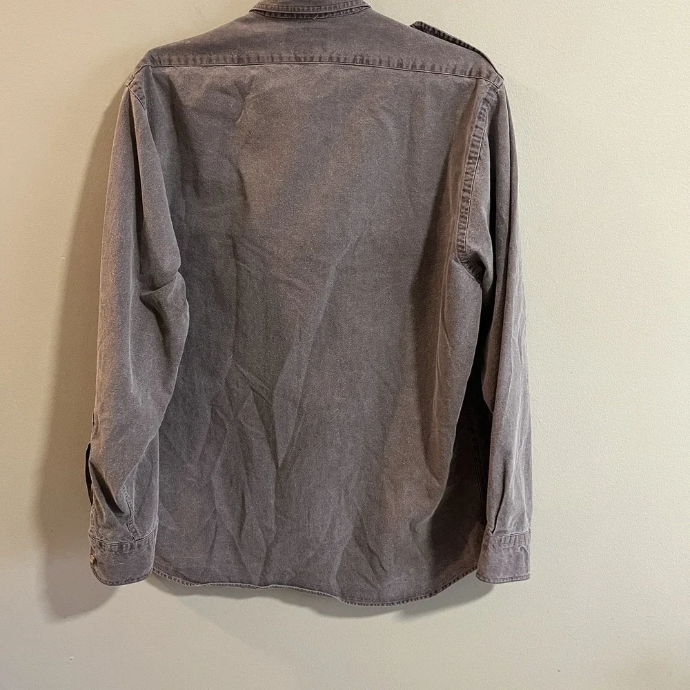 Vintage Early 90s Banana Republic Cotton Twill Button-Down